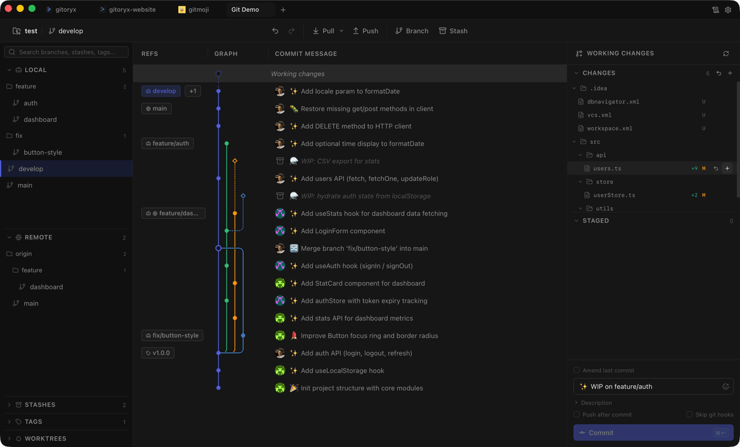 See this workflow in Gitoryx — Gitoryx screenshot
