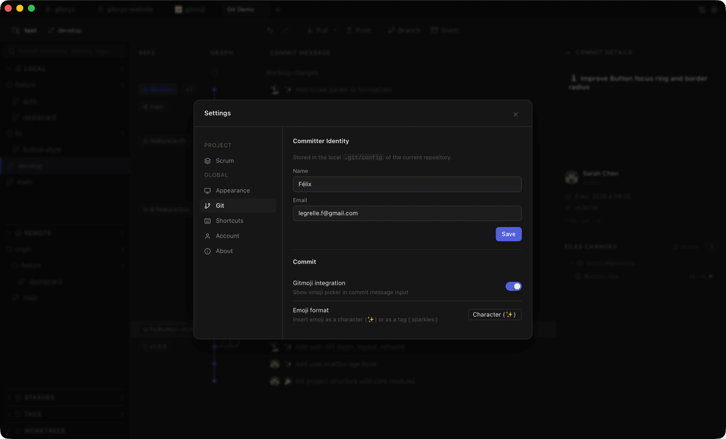 See this workflow in Gitoryx — Gitoryx screenshot