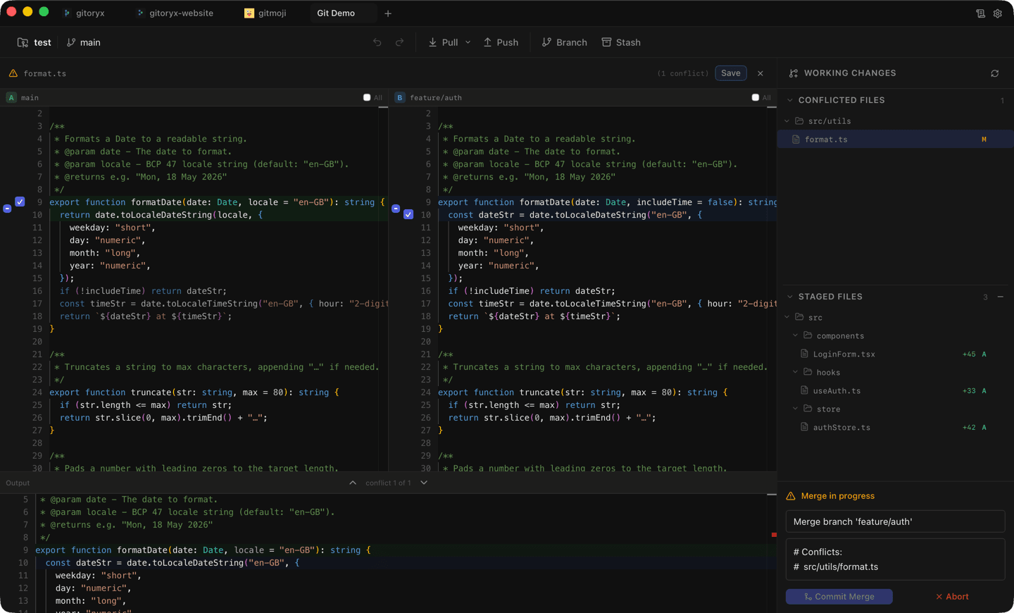 See this workflow in Gitoryx — Gitoryx screenshot