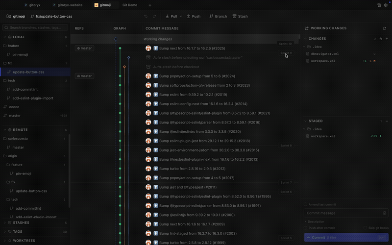 See this workflow in Gitoryx — Gitoryx demo